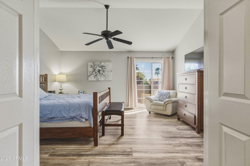 Primary bedroom entrance