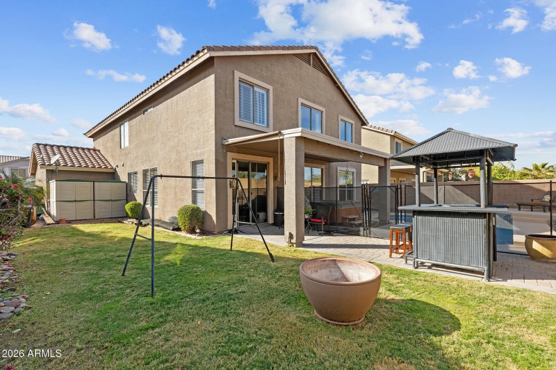 Backyard / Back of Home