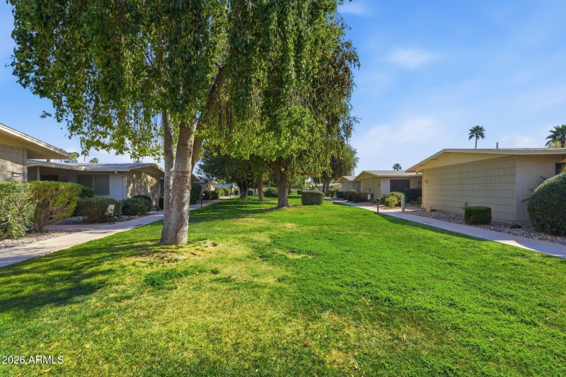green court yard!