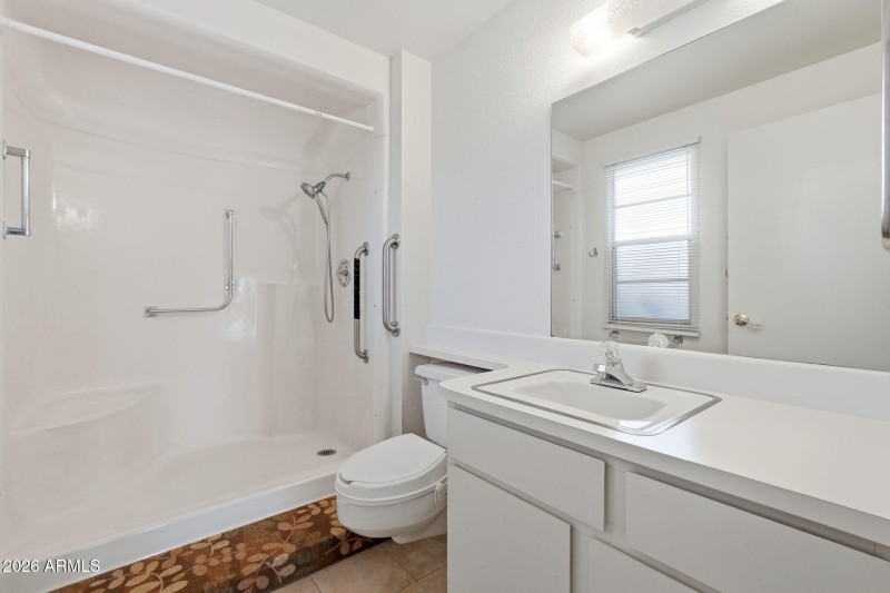 walk in shower