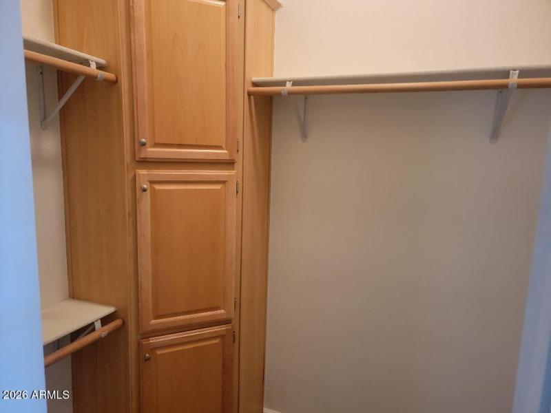 3930 walk in closet with built in cabine