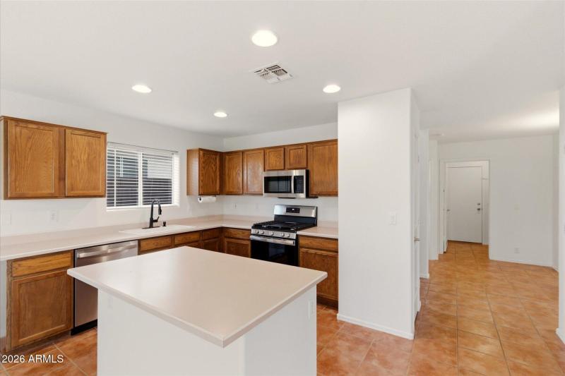 Kitchen to Guest Bedroom