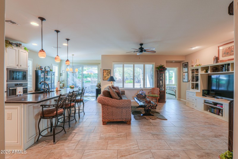 Lots of natural light