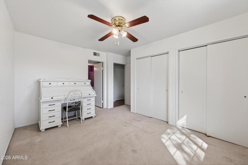 plenty of closet space