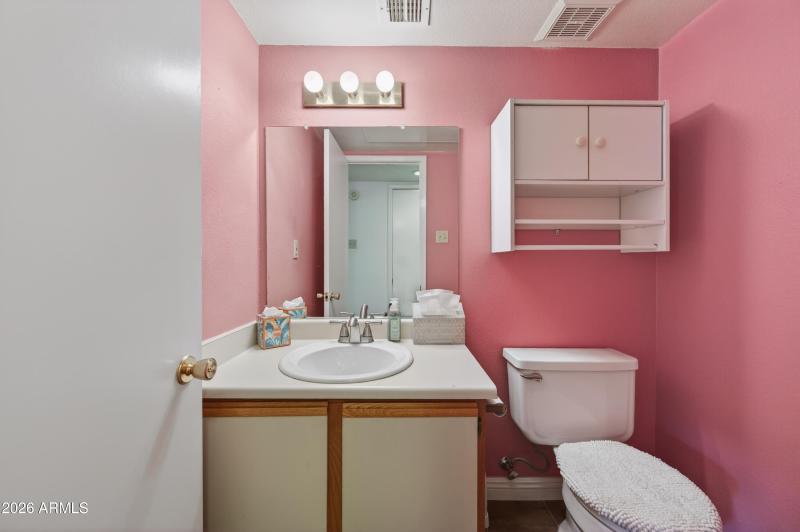 half bath downstairs