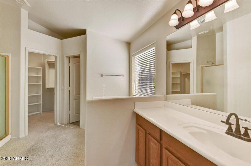 Primary Bath and Walk-In Closet