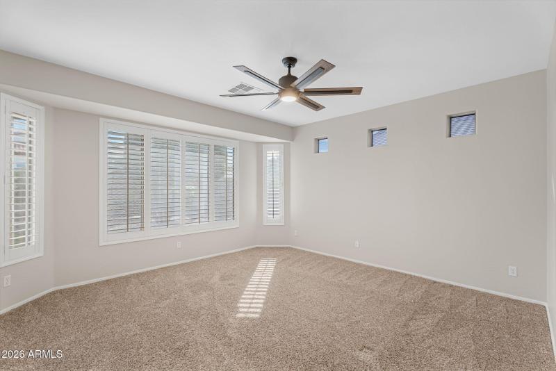 Massive Primary Bedroom!