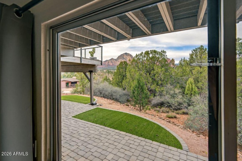 view from apartment bedroom