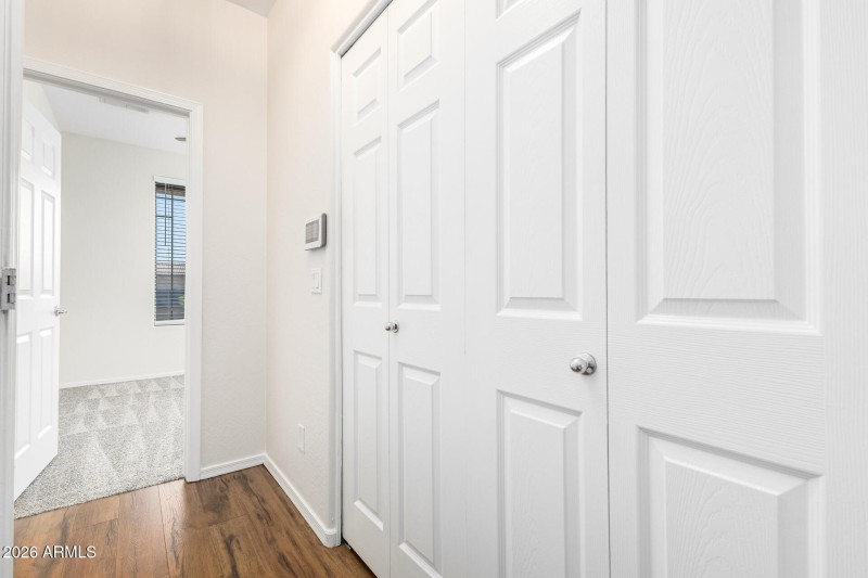 HALLWAY LAUNDRY DOORS