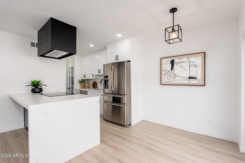 Kitchen View from Kitchen Eating Area