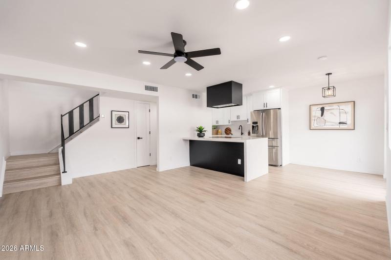 View Upon Entry from Front Door