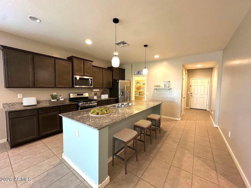 Virtually Staged Kitchen