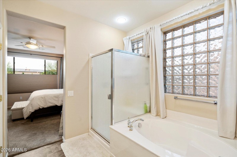Walk-In Shower & Soaking Tub