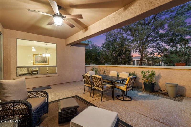 Spacious Patio w Garden Views