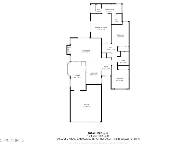 Floor Plan Cholla Canyon Dr