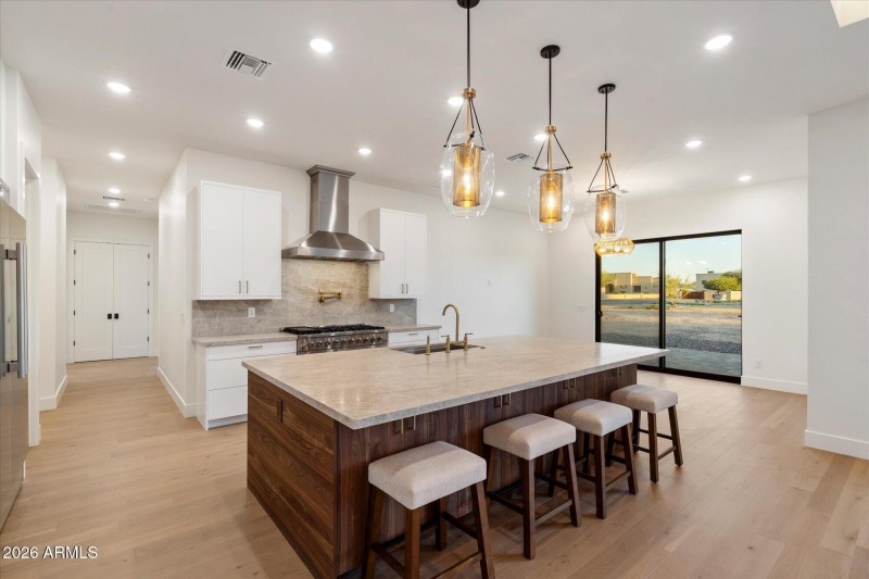 Kitchen w Abundant Natural Light