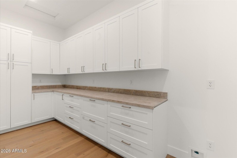 Walk-In Pantry w Custom Cabinetry