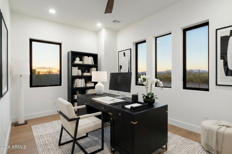 Office (Virtually Staged)