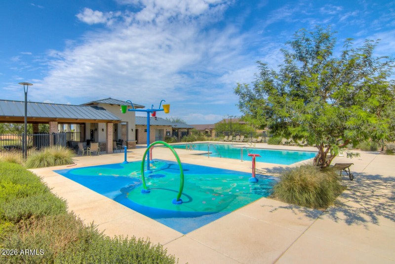 Splash Pad at Community Pool