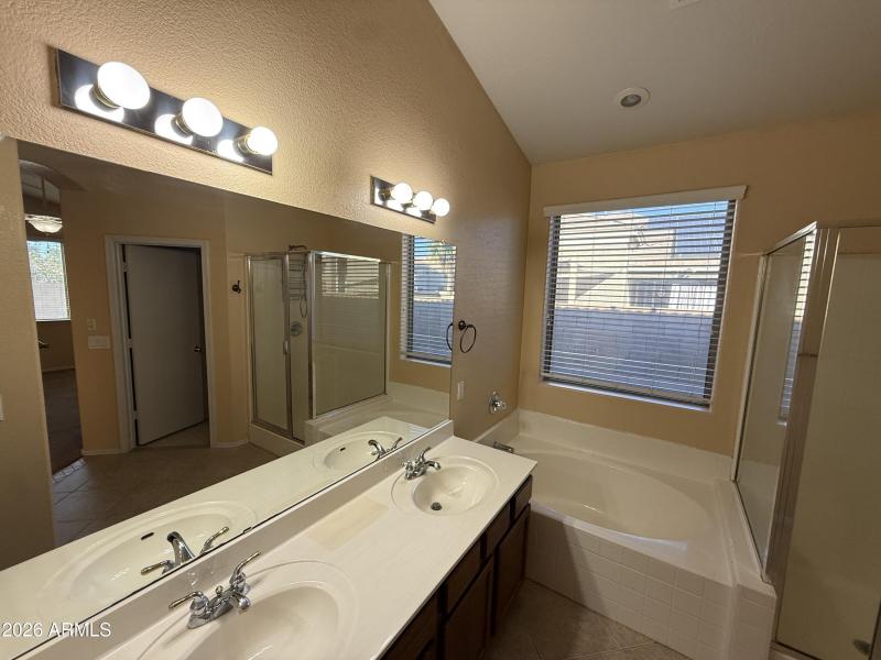 Dual Sink Primary Bathroom