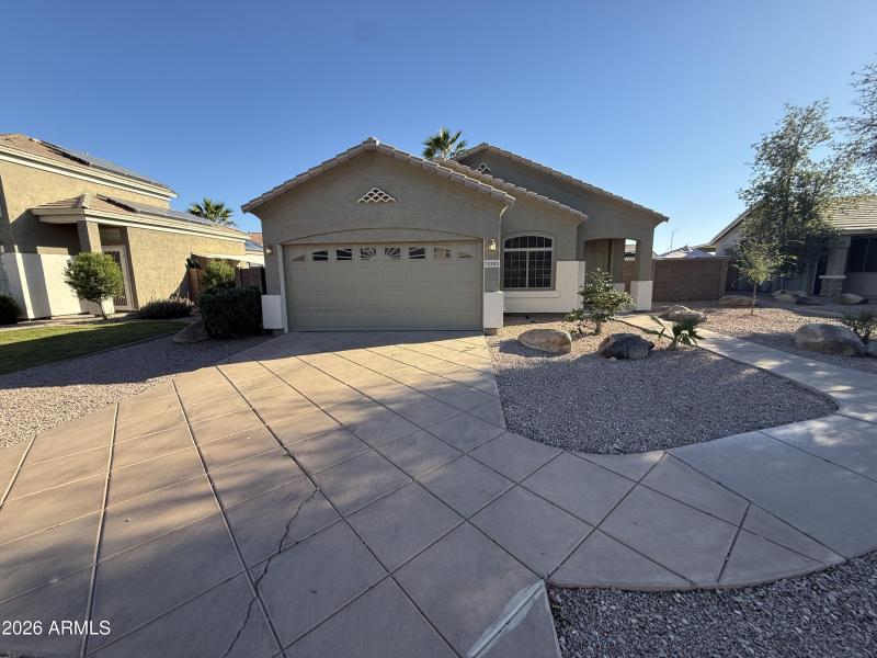 Driveway & Two-Car Garage