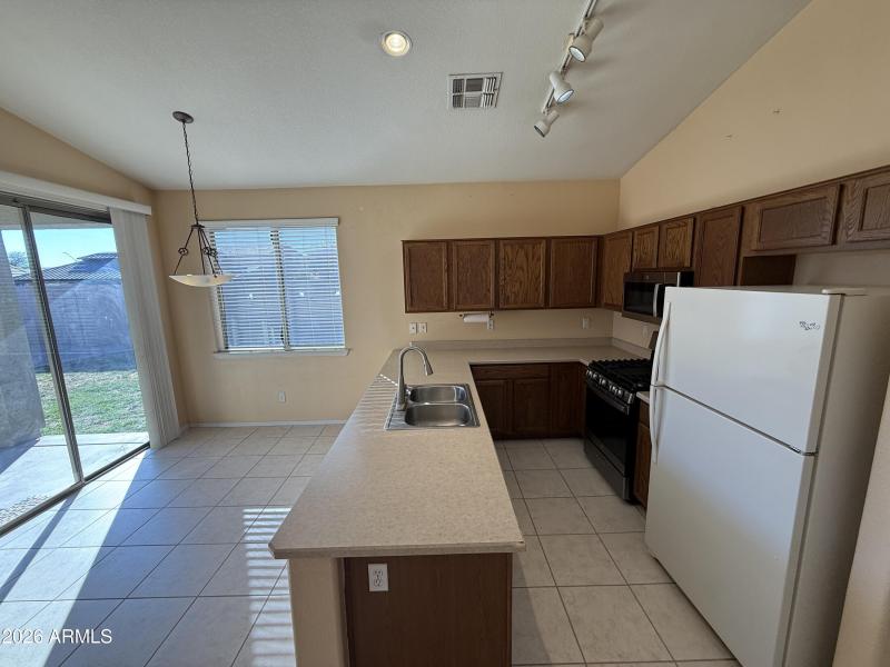 Open Kitchen & Dining Area