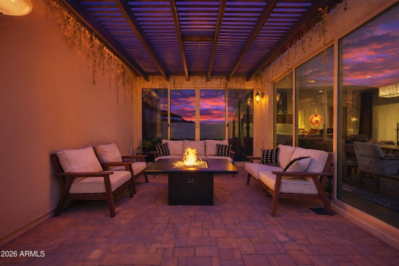 Pergola Private Courtyard