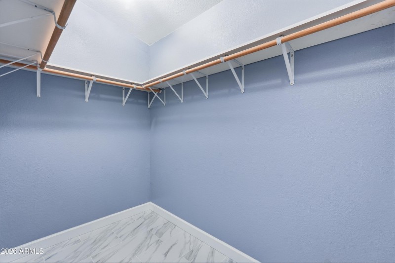 Master Walk-in Closet