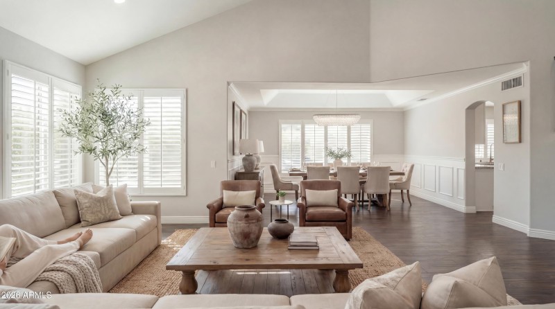 Living Room - Staged