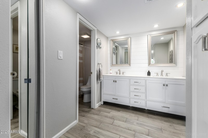 Primary Bath w/ New Vanity and Mirrors