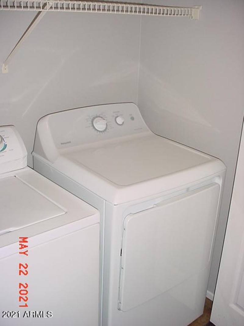 Washer and dryer