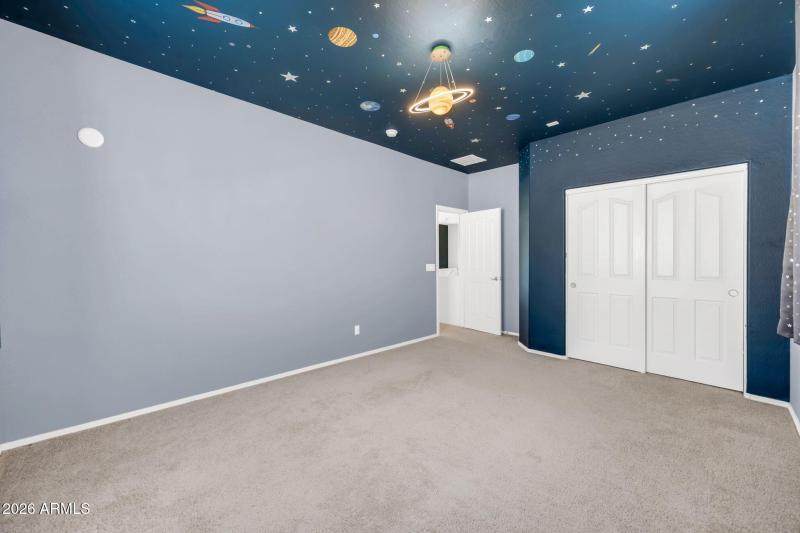 Upstairs guest bedroom one