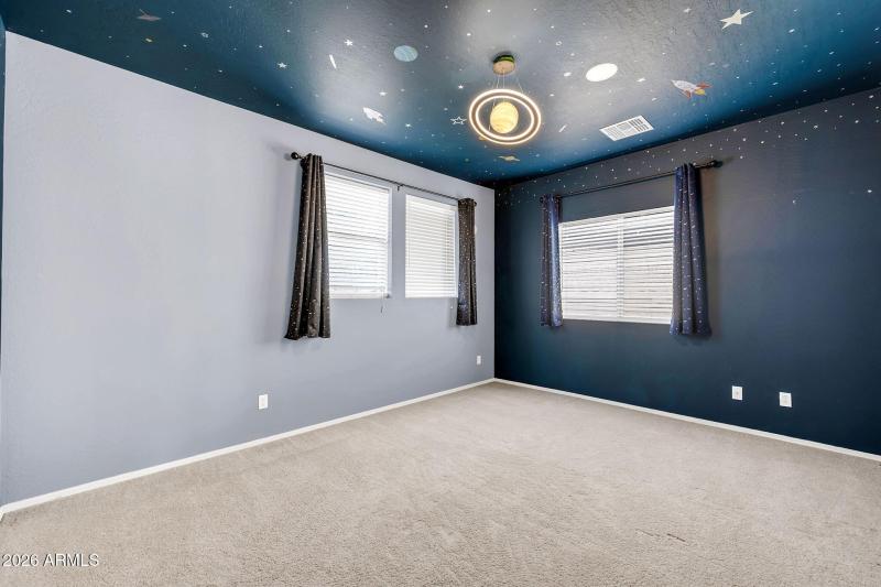 Upstairs guest bedroom one