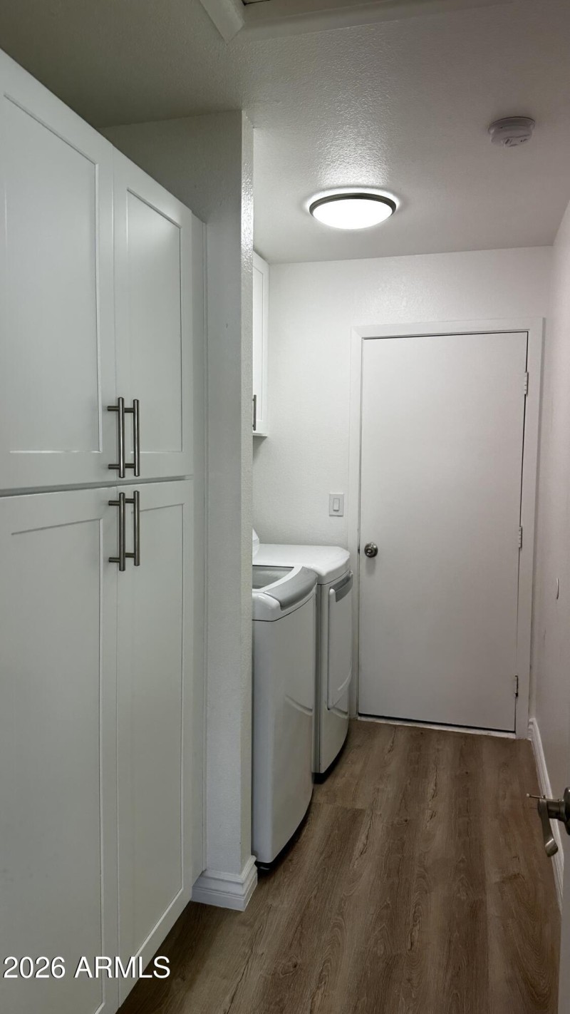 storage near laundry