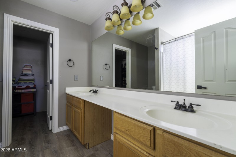 Master bath to sitting room