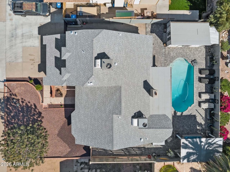 Aerial Overview of Home