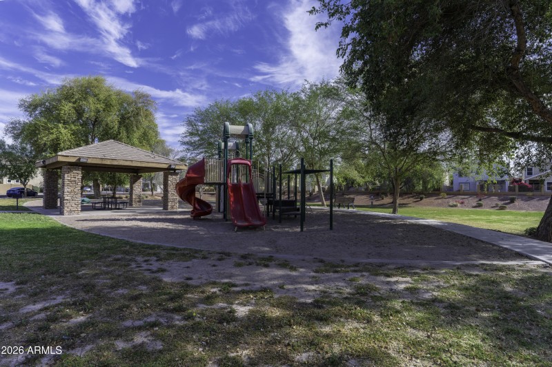 Childrens park play area