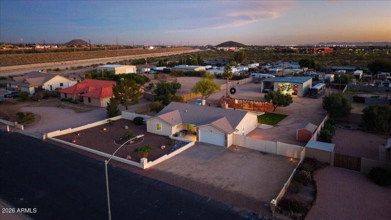 Just under 1 Acre Lot