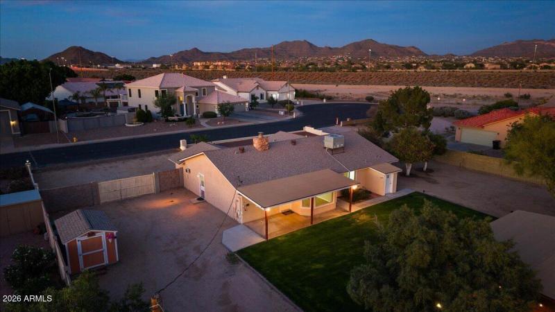 Just under 1 Acre Lot