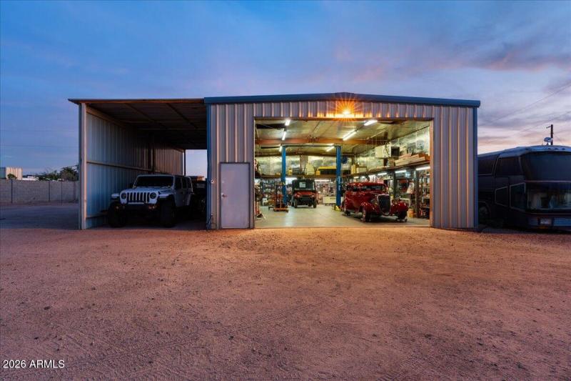 Shop and Covered RV Storage