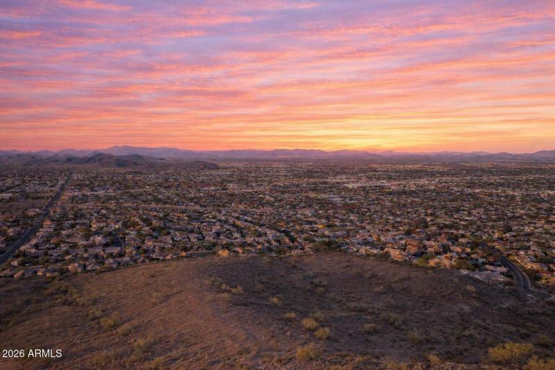 Lookout Mountain behind home