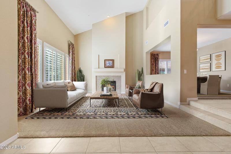 Living Room-Dining Room