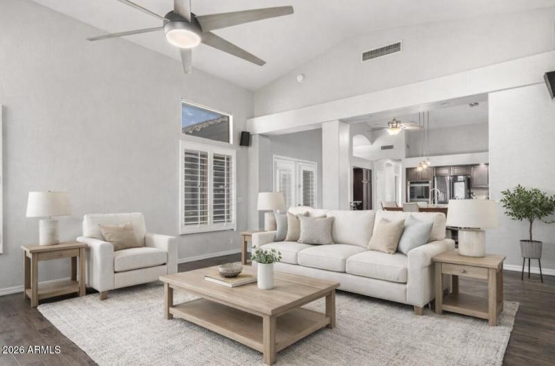 Virtually Staged - Family Room