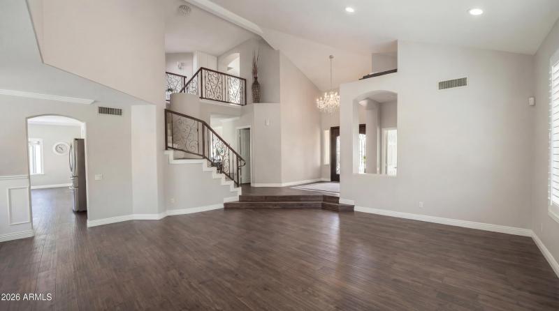 Living Room - Staircase