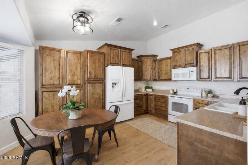 Kitchen Virtually Staged