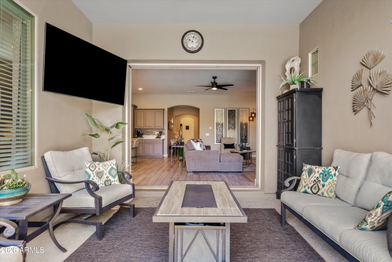 Three panel pocket sliding door