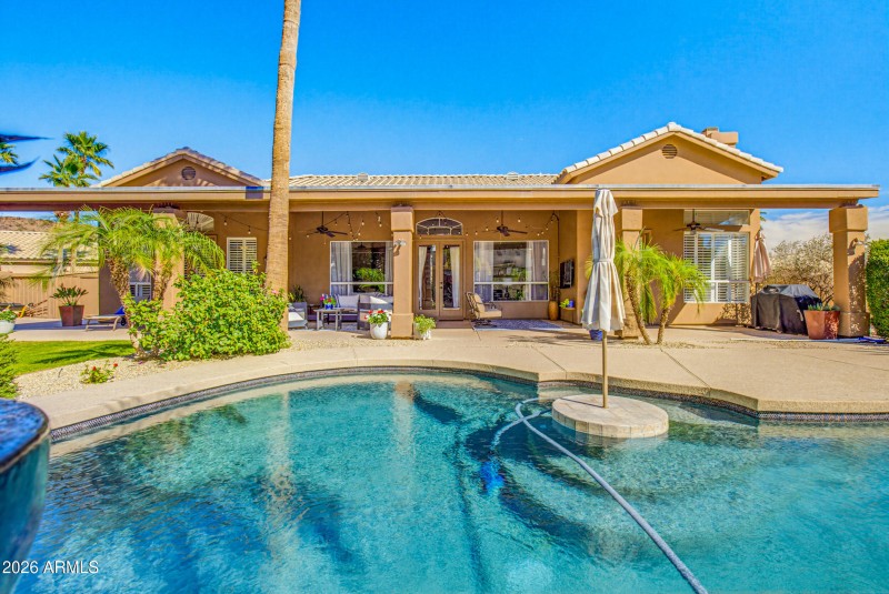 View of home from the back