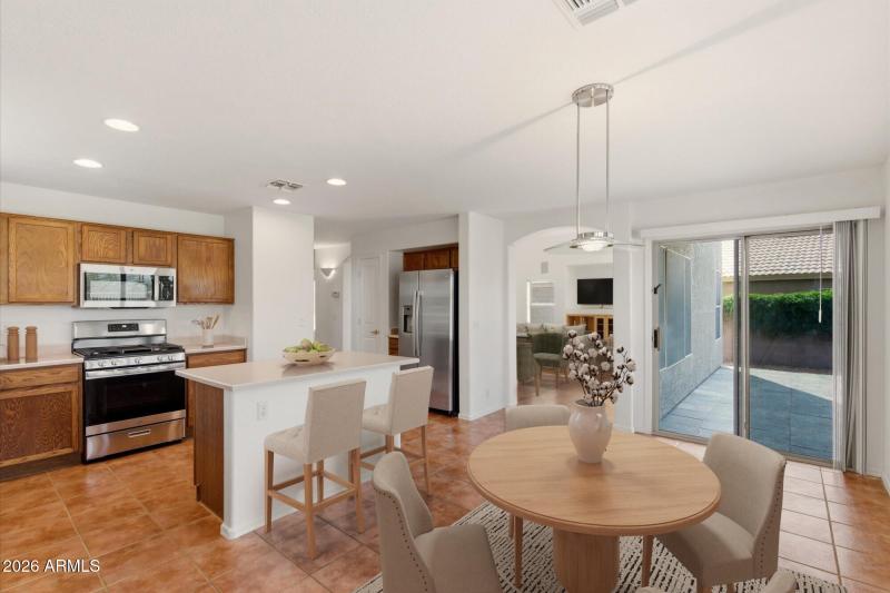 Kitchen/Dining - Virtually Staged