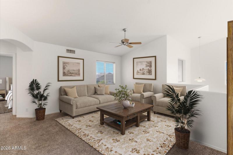 Loft - Virtually Staged