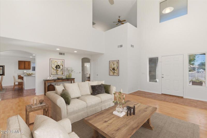 Great Room - Virtually Staged